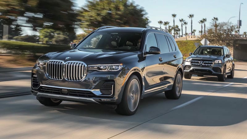 BMW x7 và GLS 450